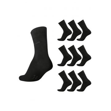 Sosete Barbati  Set 9 Perechi 6703x9 - Negru