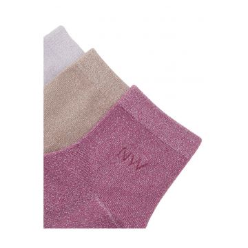 Sosete dama  roz - 35-38 - lungi