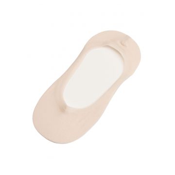 Sosete de tip talpici - dama - Bej - Rocco - Bej
