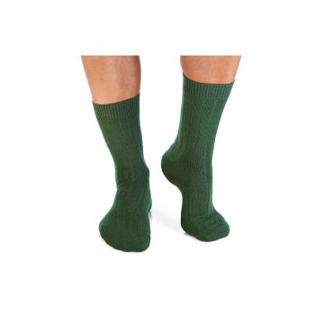 Sosete din Lana - Verde inchis - Verde inchis