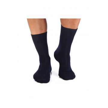 Sosete groase din Lana Albastru inchis