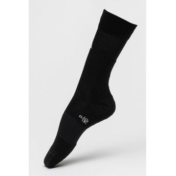 Sosete lungi unisex cu amortizare pentru fotbal - Negru