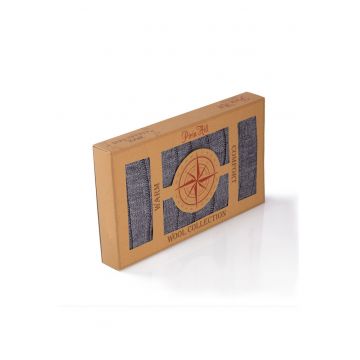 Sosete Merino & fular Gray