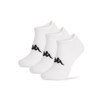 Sosete sport  unisex - alb - set 3 perechi - 43-45 EU