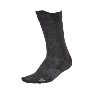 Sosete unisex pentru alergare RunxGraphic - Negru/Gri deschis