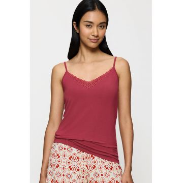 Top de pijama Aura Spotlight - Rosu