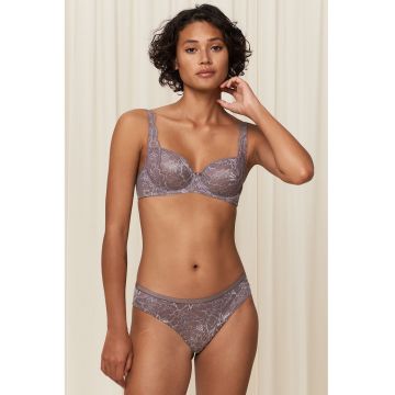 Chiloti brazilieni de dantela Amourette Charm - Lila pal