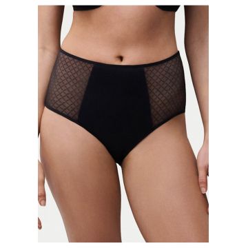 Chiloti clasici  talie inalta - negru