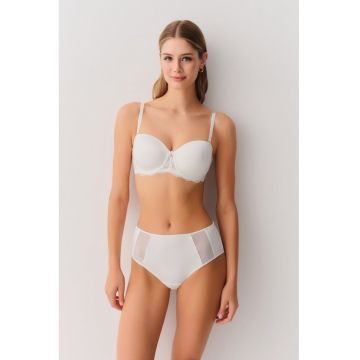 Chiloti hipster cu insertii din plasa