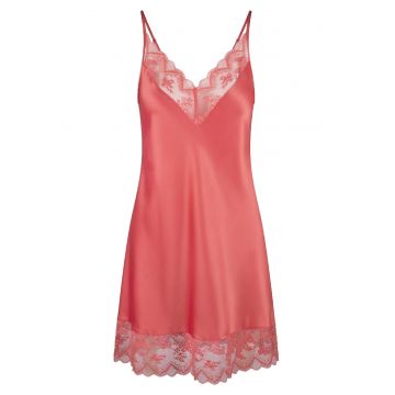 Neglijeu cu decolteu in V si garnituri de dantela