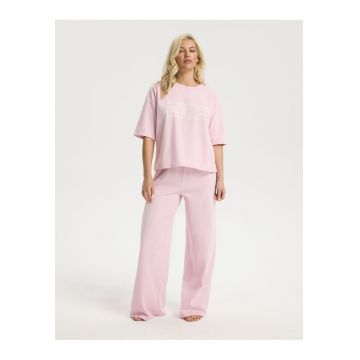Pijama clasica - dama - Text - Roz - Sleepy