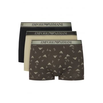 Set 3 perechi boxeri barbati - Emporio Armani multicolor - Multicolor