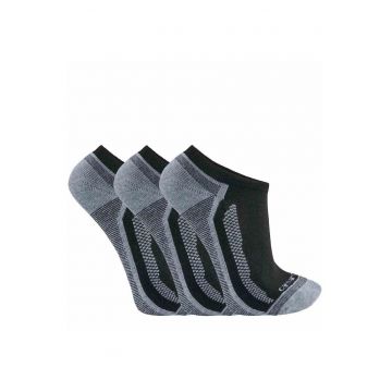 Set 3 perechi sosete barbati  Gri/Negru