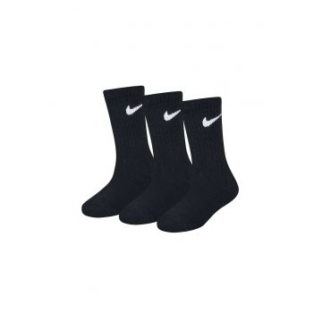 Set 3 Perechi Sosete  Basic High K UN0027-023 - Baieti - Negru