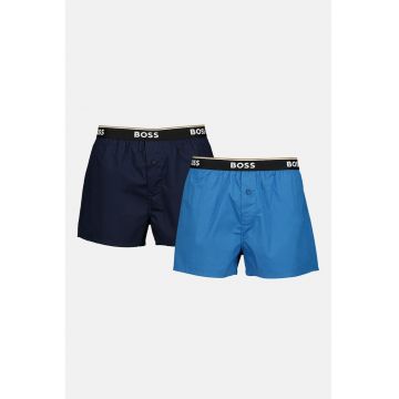 Set de boxeri cu banda logo in talie - 2 perechi