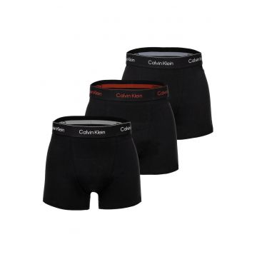Set de boxeri relaxed fit Icon - 3 perechi - Negru/Portocaliu