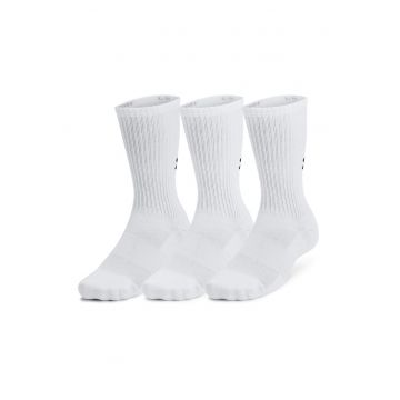 Set de sosete lungi pentru fitness - 3 perechi - Alb murdar