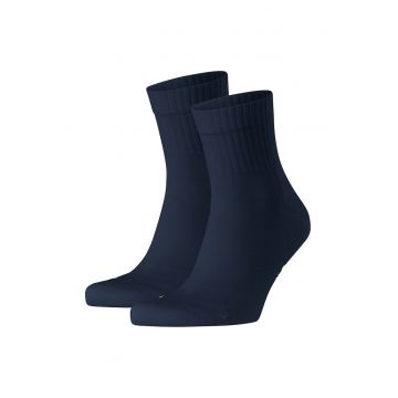 Set de sosete lungi unisex - 2 perechi - Albastru inchis