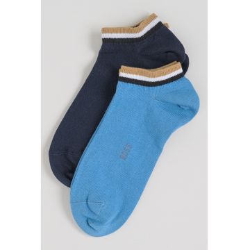 Set de sosete pana la glezna - 2 perechi - Bleumarin
