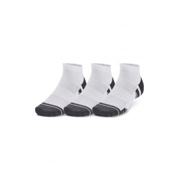 Set de sosete unisex pentru antrenament Performance Tech™ - 3 perechi - Alb/Negru