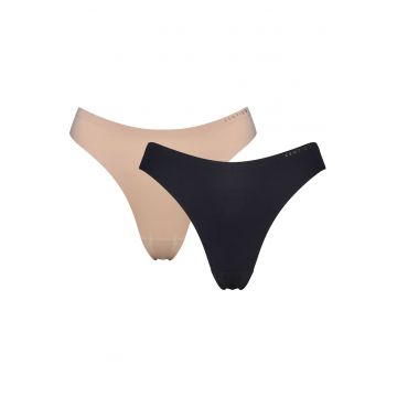 Set tanga Pearls - Bej