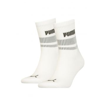 Sosete barbati/dama -  Bumbac/Poliester - Alb -