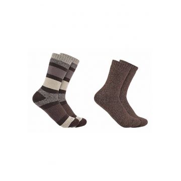 Sosete dama  Heavy Crew set 2 perechi - multicolor