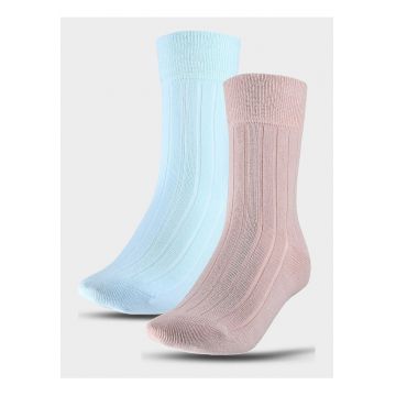 Sosete Femei  Sportstyle - Bumbac Elastic - 2 Perechi - Marimi 35-42 - Logo Metatars - Uniforme - Confortabile - SS25