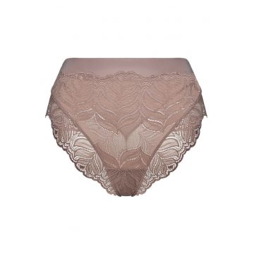 Chiloți cu talie înaltă dama Aurora - Maro
