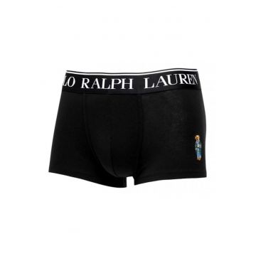 Chiloti barbati  bumbac elastic - negru - cu logo si ursulet