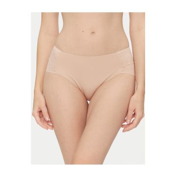Chiloti clasici  talie inalta - bej - Bej