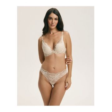 Chiloti tanga dama Vivian - Bej