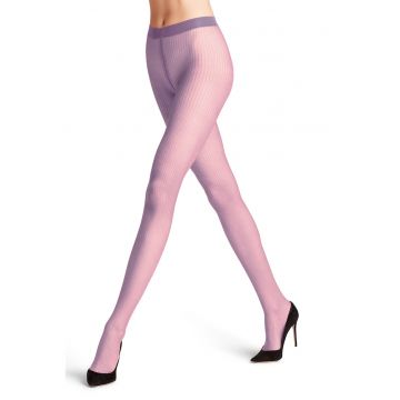 Dres fin din plasa Body Chain - 12 DEN - Liliac prafuit