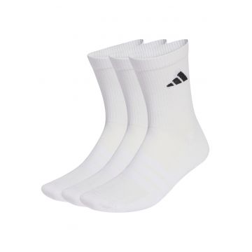 Set 3 perechi sosete  Cushioned Sportswear Crew - alb -