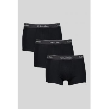 Set de boxeri cu logo in talie - 3 perechi - Negru antracit