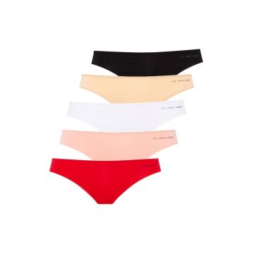 Set de chiloti - 5 perechi - Multicolor