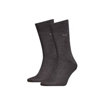 Set de sosete lungi Classic - 2 perechi - Gri