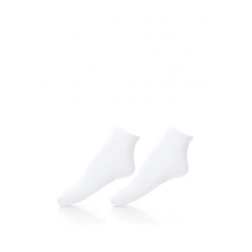 Set de sosete scurte - 2 perechi - Alb