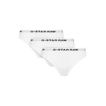 Set G-Star Raw - bumbac organic - alb - Alb