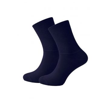 Sosete bumbac femei confort fara strangere - SDGW6NEG - - Bleumarin