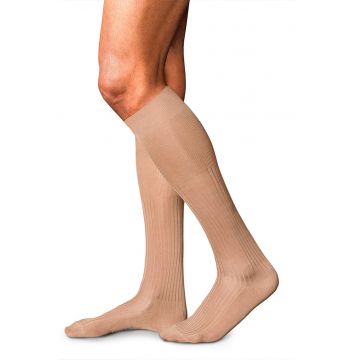 Sosete lungi pana la genunchi No. 10 Pure Fit d'Ecosse - Portocaliu persan