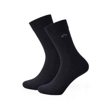 Sosete lungime medie bumbac barbati - SBGW25BLM - - Negru