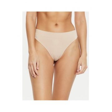 Chiloti tanga dama  bej - lenjerie intima - Bej