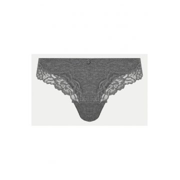 Chiloti tanga dama  gri - lenjerie intima -