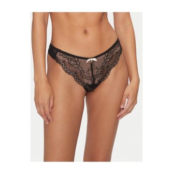 Chiloti tanga dama  lenjerie intima - Negru