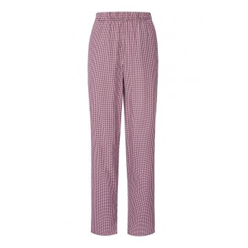 Pantaloni de pijama de dama  bordo -