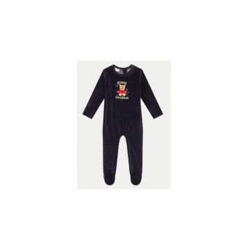 Pijama cu imprimeu logo