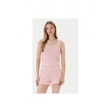 Pijama dama  36LC3P03V - Bumbac - Rosu