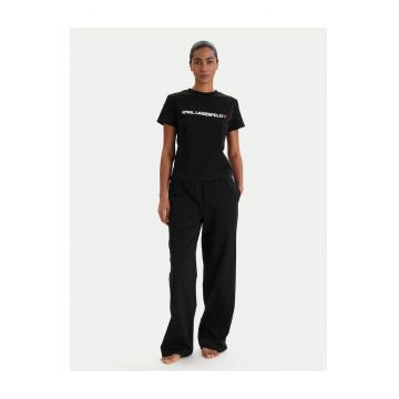 Pijama dama -  bumbac organic - negru