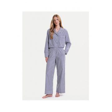 Pijamale dama  albastru - din material moale